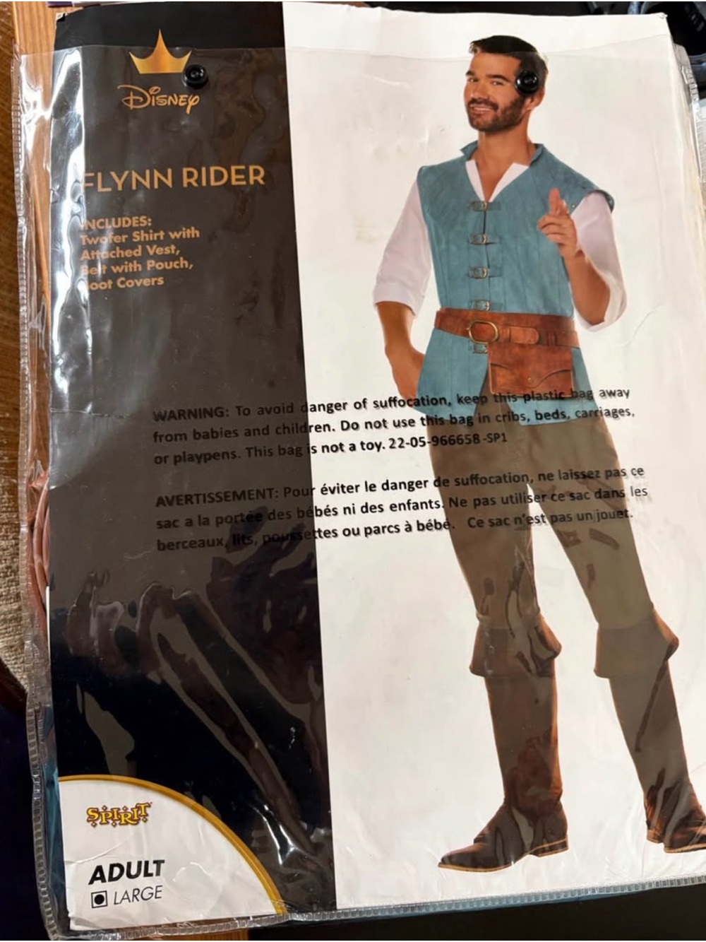 Disney Flynn Rider Costume